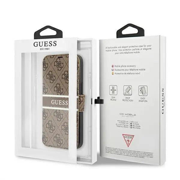Калъф Guess GUBKP13M4GDBR за iPhone 13 6.1’’ кафяв