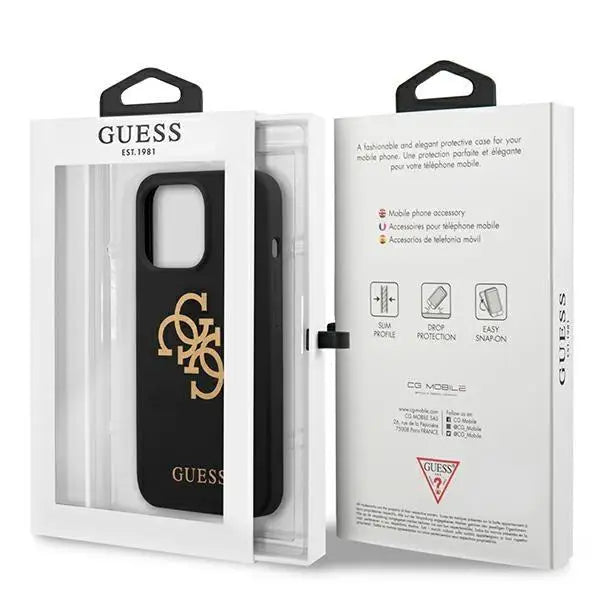 Калъф Guess GUHCP13LLS4GGBK за iPhone 13 Pro / 13
