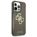 Калъф Guess GUHCP13LPCUGL4GBK Glitter 4G Big Logo