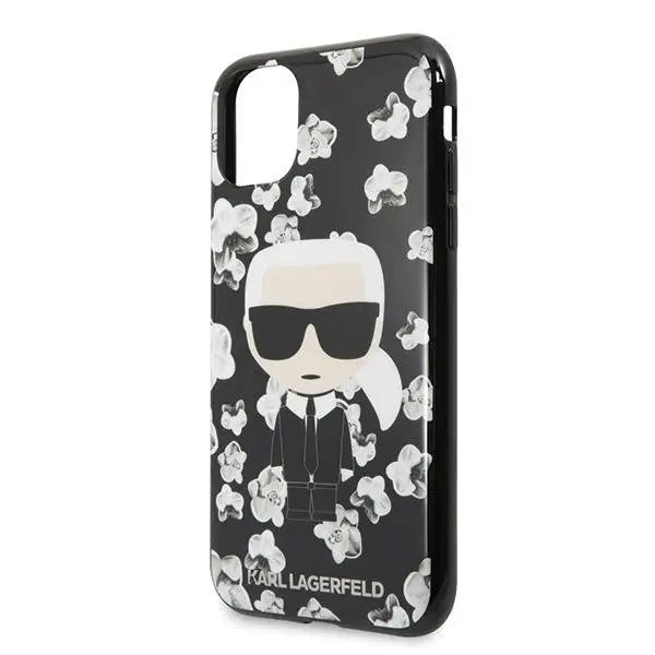 Калъф Karl Lagerfeld Flower за iPhone 11 Pro