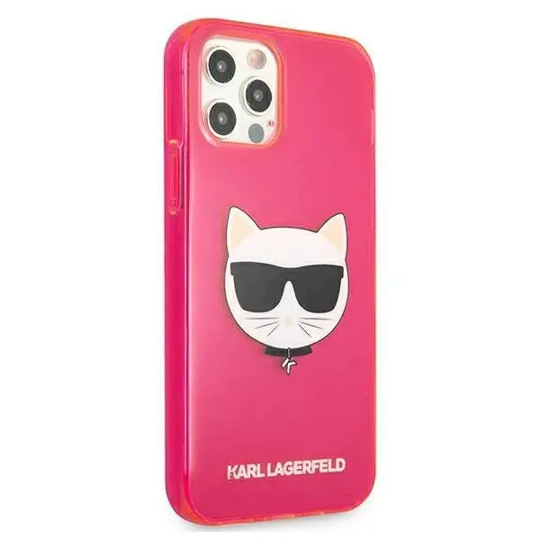 Калъф Karl Lagerfeld KLHCP12LCHTRP hardcase Glitter