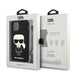 Калъф Karl Lagerfeld KLHCP12LWOSLFKBK Silicone Cord