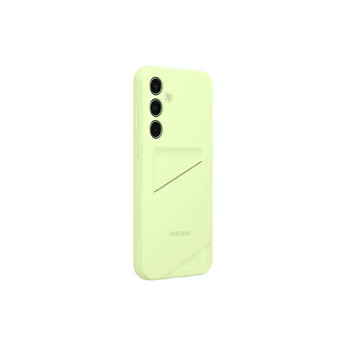 Калъф Samsung A35 Card Slot Case Lime