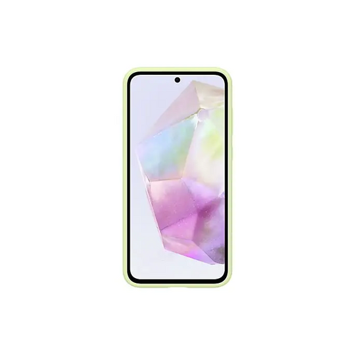 Калъф Samsung A35 Card Slot Case Lime