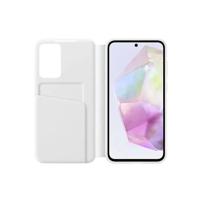 Калъф Samsung A35 Smart View Wallet Case White