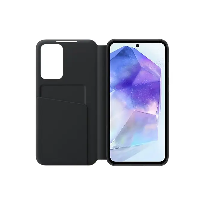 Калъф Samsung A55 Smart View Wallet Case Black