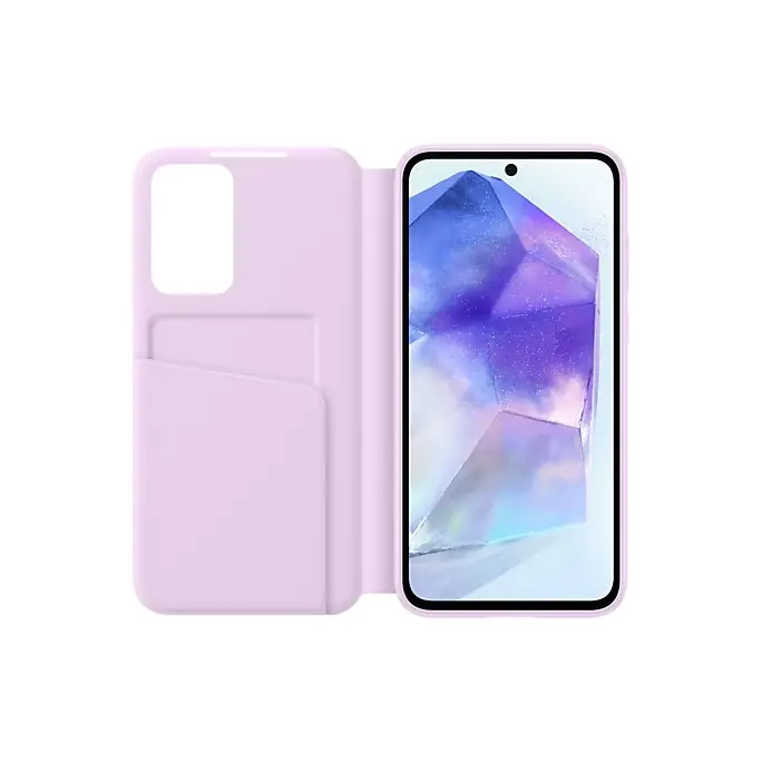 Калъф Samsung A55 Smart View Wallet Case Lavender