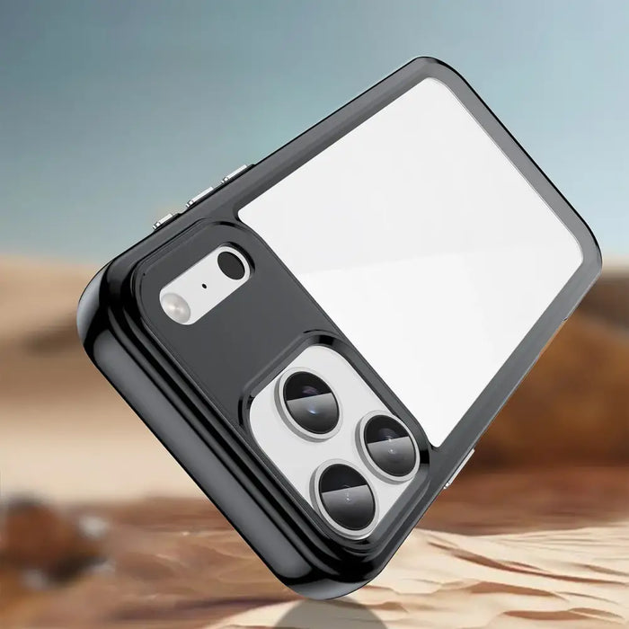 Калъф Outer Space за iPhone 17 Pro Max - черен прозрачен