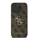 Калъф Guess 4G с голямо лого за iPhone 16 Pro Max - кафяв