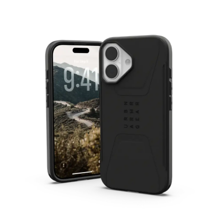 Калъф UAG Civil MagSafe за iPhone 17 - черен