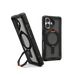 Калъф UAG Plasma XTE MagSafe за iPhone 17 - черен и оранжев