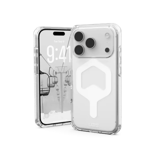Калъф UAG Plyo MagSafe за iPhone 17 Pro - прозрачен и бял