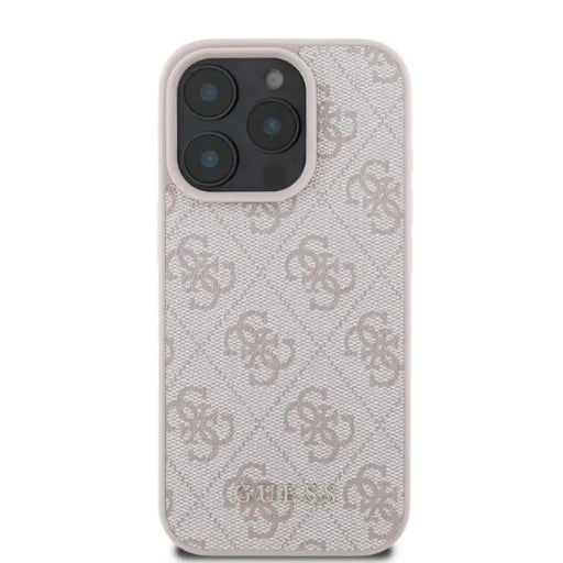 Калъф Guess 4G Classic iPhone 16 Pro - розов
