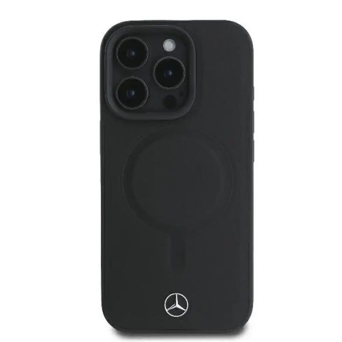 Калъф Mercedes Smooth Leather MagSafe iPhone 16 Pro Max
