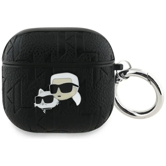 Калъф с монограм Karl Lagerfeld Karl & Choupette за AirPods