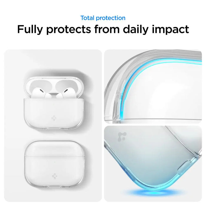 Калъф Spigen с течни кристали за AirPods Pro 3 - прозрачен