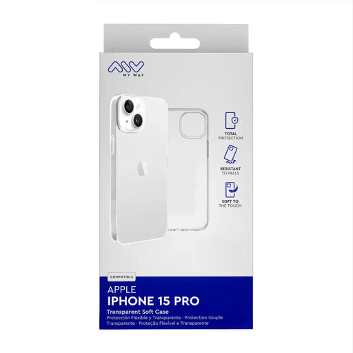 Калъф за мобилен телефон Myway iPhone 15 Pro