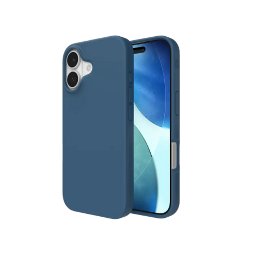 Калъф ZAGG Manhattan Snap MagSafe за iPhone 17 - син