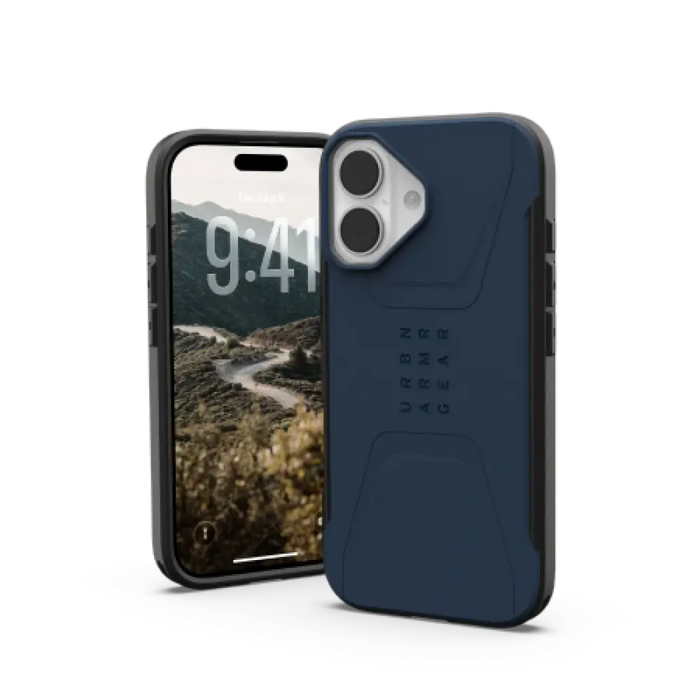 Калъф UAG Civilian MagSafe за iPhone 17 - тъмносин