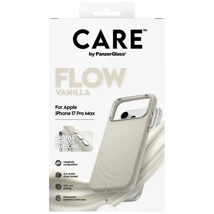 Калъф CARE by PanzerGlass FLOW MagSafe за iPhone 17 Pro Max