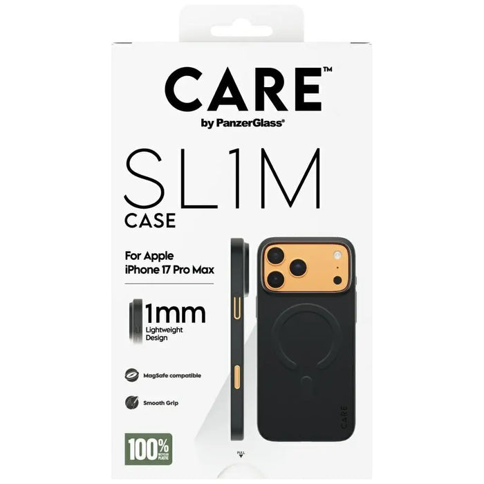 Калъф CARE by PanzerGlass SL1M MagSafe за iPhone 17 Pro Max