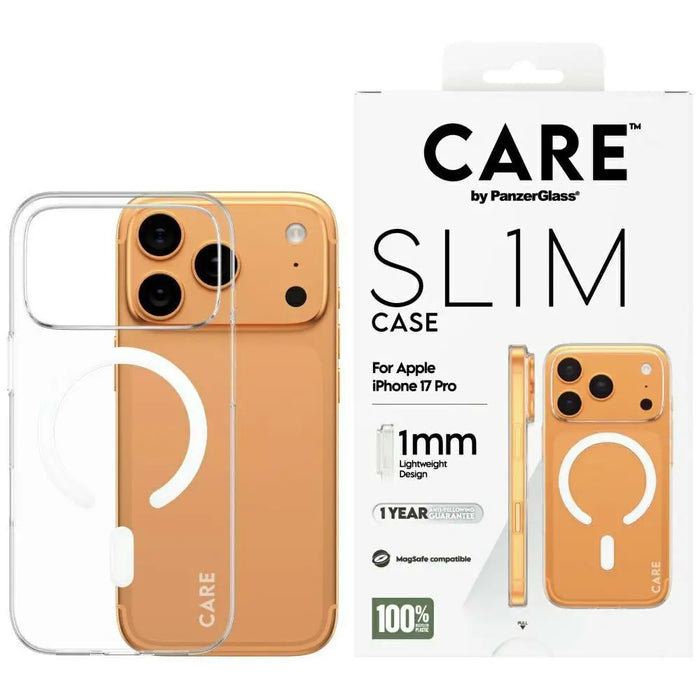 Калъф CARE by PanzerGlass SL1M MagSafe за iPhone 17 Pro