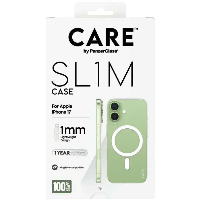 Калъф CARE by PanzerGlass SL1M MagSafe за iPhone 17