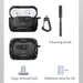 Калъф ESR Cyber FlickLock MagSafe за AirPods Pro 3 - черен