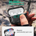 Калъф ESR Cyber FlickLock MagSafe за AirPods Pro 3 - черен