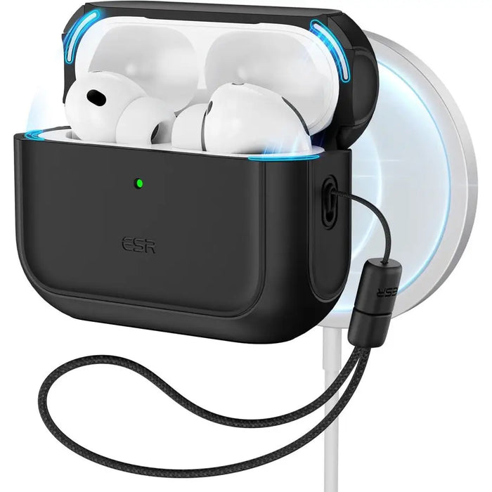 Калъф ESR Orbit HaloLock MagSafe за AirPods Pro 3 - черен