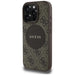 Калъф Guess 4G Circle Classic Logo MagSafe за iPhone 16 Pro