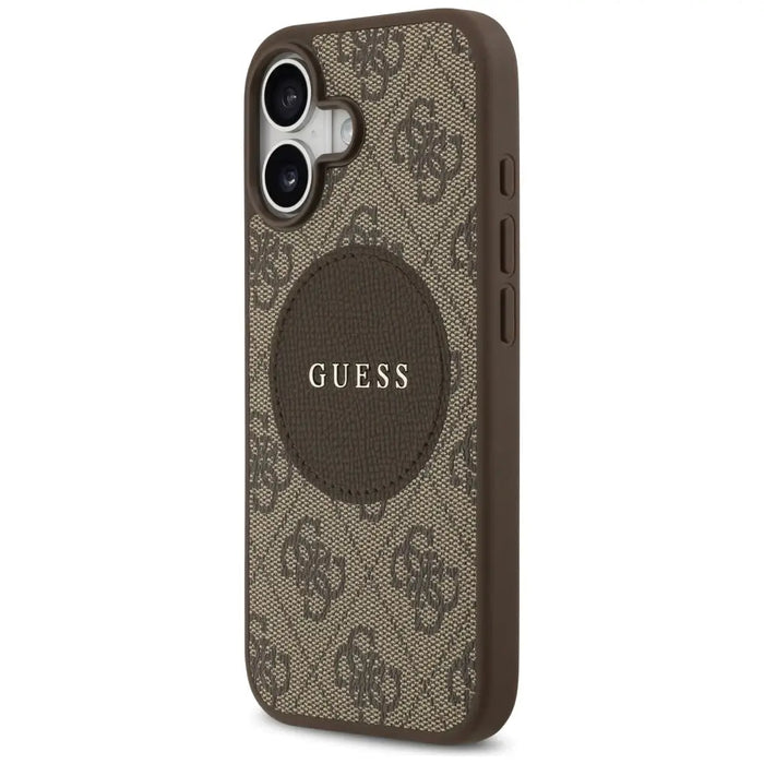 Калъф Guess 4G Circle Classic Logo MagSafe за iPhone 17