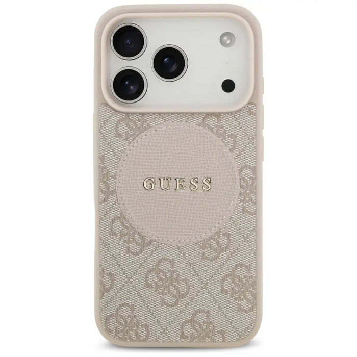 Калъф Guess 4G Circle Classic Logo MagSafe за iPhone 17 Pro