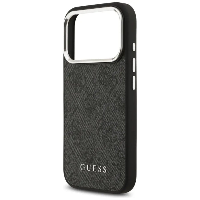 Калъф Guess 4G Classic Logo MagSafe за iPhone 17 Pro - черен