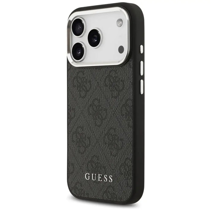 Калъф Guess 4G Classic Logo MagSafe за iPhone 17 Pro - черен