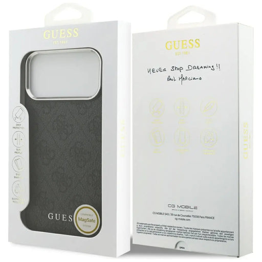 Калъф Guess 4G Classic Logo MagSafe за iPhone 17 Pro Max