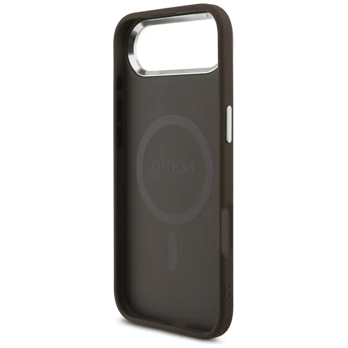 Калъф Guess 4G Classic Logo MagSafe за iPhone Air - кафяв