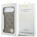 Калъф Guess 4G Classic Logo MagSafe за iPhone Air - кафяв