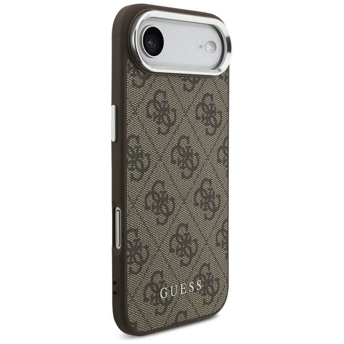Калъф Guess 4G Classic Logo MagSafe за iPhone Air - кафяв