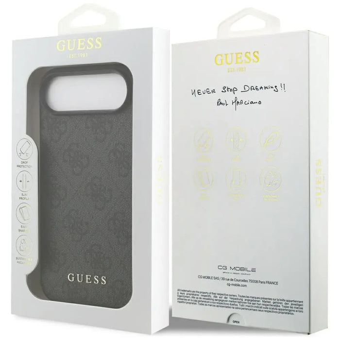 Калъф Guess 4G Classic за iPhone 17 Air - черен
