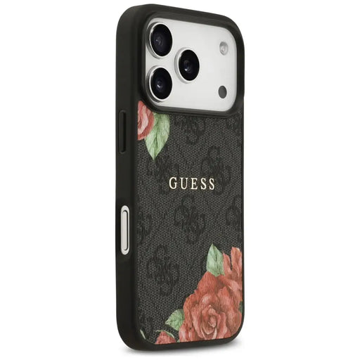 Калъф Guess 4G Flowers Print MagSafe за iPhone 17 Pro Max