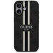 Калъф Guess 4G Printed Stripes MagSafe за iPhone 17 - черен