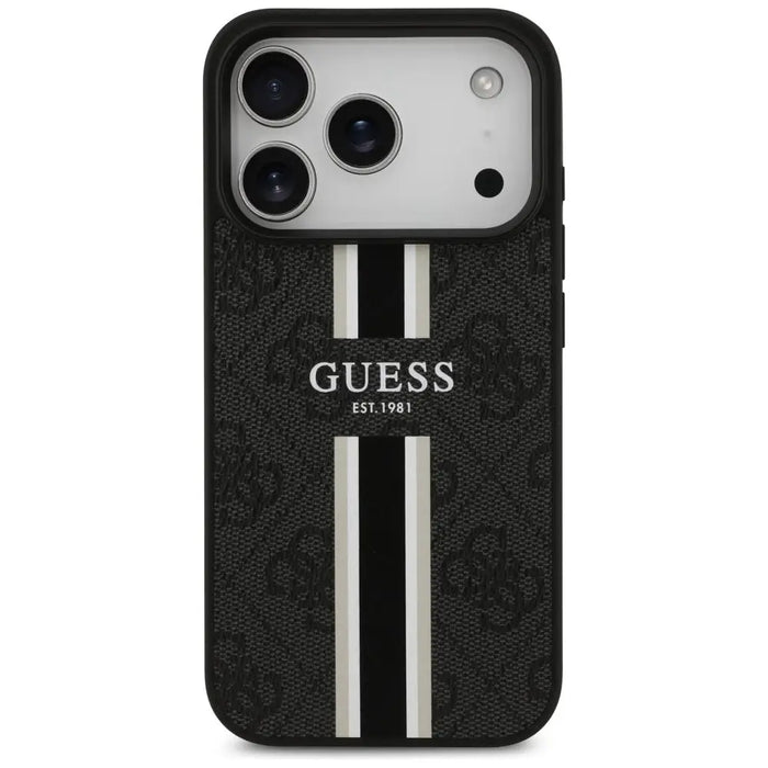 Калъф Guess 4G Printed Stripes MagSafe за iPhone 17 Pro