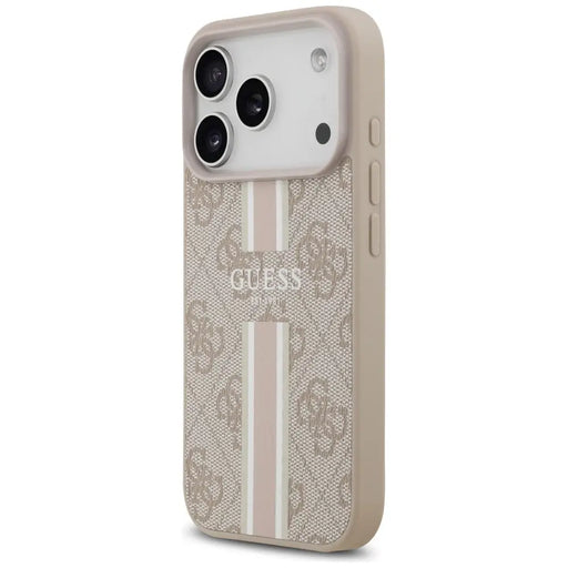 Калъф Guess 4G Printed Stripes MagSafe за iPhone 17 Pro