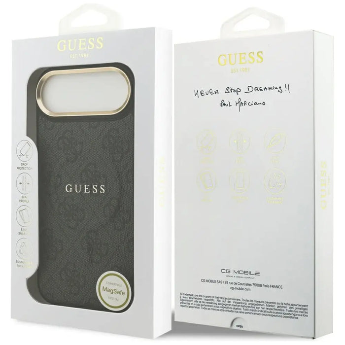 Калъф Guess 4G PU Classic Logo MagSafe за iPhone 17 Air