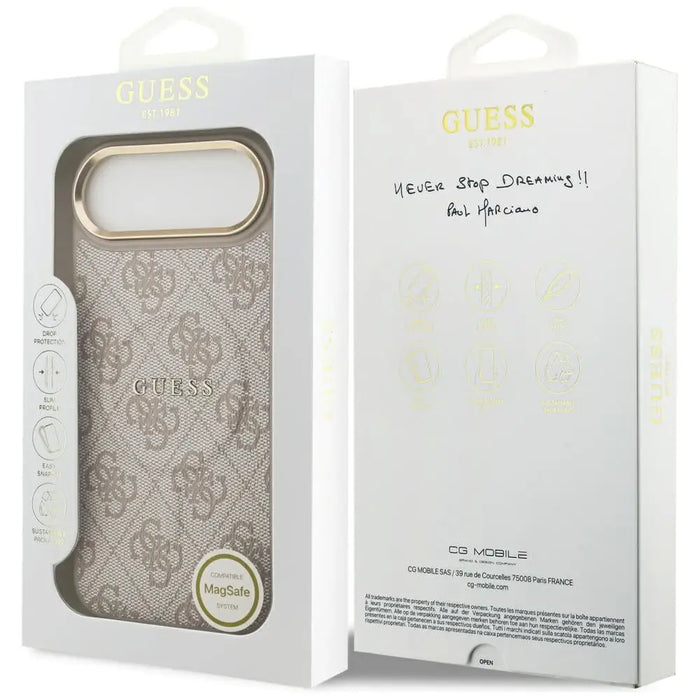 Калъф Guess 4G PU Classic Logo MagSafe за iPhone 17 Air