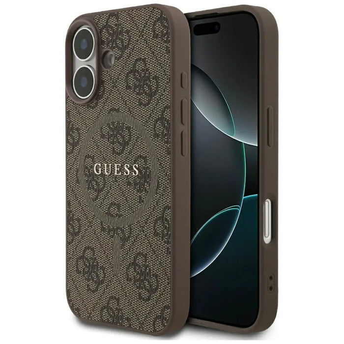 Калъф Guess 4G Ring Classic Logo MagSafe за iPhone 17
