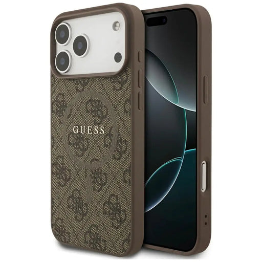Калъф Guess 4G Ring Classic Logo MagSafe за iPhone 17 Pro