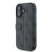 Калъф Guess 4G с метално лого за iPhone 16 - черен