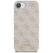 Калъф Guess 4G Script Logo MagSafe iPhone 16e - розов